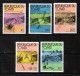 CHAD  Scott # 314-5,C 191-4** VF MINT NH INCLUDING SOUVENIR SHEET LG-488 - Chad (1960-...)