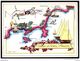 CANNES PORTI E COSTE - CANNES E RIVIERA FRANCESE - ITALIA  SOCIETA' DI NAVIGAZIONE - GENOVA - Nave Ship - Maps