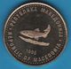 MACEDONIA 2 DENARS 1945-1995 FAO FIAT PANIS KM# 6 POISSON FISH - Macédoine Du Nord