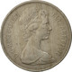 Grande-Bretagne, Elizabeth II, 10 New Pence, 1971, TTB, Copper-nickel, KM:912 - 10 Pence & 10 New Pence