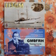 2 PCs Lot - Scientist  Marconi, Radio Inventor  - Old  Postcard 2000s - Historical Famous People