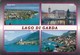 Postcard Lago Di Garda Multiview My Ref B22264 - Other & Unclassified