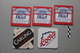 Lot De 5 Sous-bocks : 3 Bud, 1 Carling, 1 Coors - Beer Mats