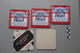 Lot De 5 Sous-bocks : 3 Bud, 1 Carling, 1 Coors - Beer Mats