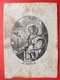SAINTE ODILA - ODILE - 1800's ANTWERPIAN GRAVURE -  BIDPRENTJE - IMAGE PIEUSE - Religion & Esotérisme