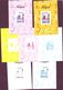 MONGOLIA  SPORT OLYMPIC ARCH GIRL  IMPERF Ungezähnt NON DENTELE  COMPLETE 7 COLOR TRY PROOFS MNH SUPERB - Estate 1996: Atlanta