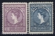 Netherlands East Indies : NVPH Nr 58 - 59  MH/* Flz/ Charniere  1906-1912 Veth - Niederländisch-Indien