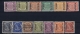 Netherlands East Indies : NVPH Nr 81f -96f  Without 93f  MH/* Flz/ Charniere Surcharge Reversed  Buiten Bezit - Niederländisch-Indien