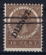 Netherlands East Indies : NVPH Nr D19a  MH/* Flz/ Charniere  1911   Service - Nederlands-Indië