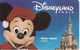 PASS--DISNEYLAND-MICKEY-A DULTE-BASSE SAISON-ISRA-98112MBS- TB E - Disney-Pässe