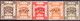 JORDAN TRANSJORDAN 1920 SG 1//6 Part Set MLH/MH 5 Stamps Of 8 All Perf. 15x14 CV £35.25 - Jordan