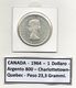 Canada - 1964 - 1 Dollaro - Charlottetown-Quebec - Argento - (MW1130) - Canada