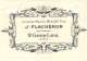 FLACHERON  Ancienne Maison BICOT   ST GENIS LAVAL   1910 - Lettres De Change