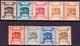 JORDAN TRANSJORDAN 1925 SG 143//153 Part Set MH 9 Stamps Of 15 CV £23 - Jordan