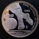 MEXICO 50 PESOS 1986 SILVER PROOF "1986 World Cup Soccer Games" Free Shipping Via Registered Air Mail - Mexico