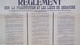 BELGIQUE- RARE AFFICHE GUERRE 1939-1945- VILLE DE MONS-1941-E. STRACK-M. DEGROOT-REGLEMENT PROSTITUTION LIEUX DEBAUCHE - Posters