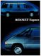 RENAULT ESPACE CATALOGUE 2 PAGES 1987 Format A4 FRANCE - Publicités