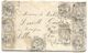 LF A48  Lettre De 1903 Affranchie De 15 Timbres à 1c N°107 - 1877-1920: Période Semi Moderne