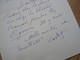 COQUELIN Cadet (1848-1909) Acteur COMEDIE FRANCAISE - AUTOGRAPHE - Other & Unclassified