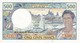 BILLETE DE OUTRE-MER DE 500 FRANCS (BANK NOTE) CARACOLA-SEA SHELL - Papeete (French Polynesia 1914-1985)