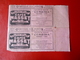 GRAND THEATRE DE BORDEAUX- FAUTEUILS D'ORCHESTRE - Mars 1922 - Tickets - Vouchers