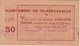 BILLETE DE 50 CENTIMOS DEL AJUNTAMENT DE VILADECAVALLS DEL AÑO 1937 SIN CIRCULAR - UNCIRCULATED  (BANKNOTE) - Other & Unclassified