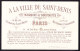 Belle Et Rare CHROMO  A La Ville De Saint-Denis Signe Astrologique Le Sagillaire  9.bre   Lith. May &amp; Deymarie  Zodi - Autres & Non Classés