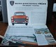 PEUGEOT 404 CATALOGUE 3 VOLETS 1960 Format 31 X 20.5 FRANCE - Publicidad