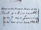 UK - 1846 NEWCASTLE Officers Of Her Majesty Queen Victoria Giving Certificate Of NO PESTILENCE, PLAGUE Nor Any CONTIGOUS - Historische Dokumente