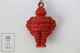 Vintage Michelin Man Bibendum Red Colour Key Ring - Tire Advertising - Porte-clefs