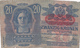 Autriche - Billet De 20 Kronen - 2 Janvier 1913 - Oostenrijk