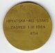 Basketball / Sport / Medal / Basketball Game Croatia - All Stars, Zagreb, Croatia, Yugoslavia / 1. VI 1964 - Bekleidung, Souvenirs Und Sonstige