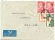 Greece 1955 Airmail Cover Athens To Flushing NY, Scott 611, 625 & 635 - Covers & Documents