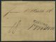 HAMBURG VORPHILA 1823, HAMBURG., L2 (kleinere Type) Auf Brief Nach London, Rückseitiger Datumsstempel FPO/AP 10, Pracht - Vorphilatelie