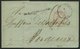HAMBURG - THURN UND TAXISCHES O.P.A. 1850, HAMBURG Th.& T., K3 Auf Brief Nach Bordeaux, Forwarded-Letter Von Nottebohm & - Otros & Sin Clasificación