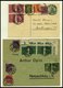 Delcampe - SAMMLUNGEN O,BrfStk,Brief , 1916-22, Saubere Sammlung Inflation, Spezialisiert Mit Platten- Und Walzendrucken, Waagerech - Gebraucht