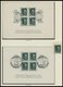 Delcampe - SAMMLUNGEN O, 1933-45, Bis Auf Chicagofahrt, Block 2 Und 3 In Den Hauptnummern Komplette Sammlung Bis 1944 Im Falzlosalb - Used Stamps