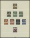 SAMMLUNGEN *,**,(*) , Ungebrauchte, Teils Postfrische Sammlung Dt. Reich Von 1935-1945 Im Lindner Falzlosalbum, Einige G - Usati