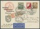 GANZSACHEN PP 140C1 BRIEF, Privatpost: 1936, 10 Pf. Neben 3 Pf. Rheinische Briefmarken-Austellung Mit Zusatzfrankatur Au - Other & Unclassified