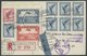 ZEPPELINPOST 138Aa BRIEF, 1932, 1. Südamerikafahrt, Auflieferung Friedrichshafen, Deutsch-luxemburgische Frankatur, Eins - Airmail & Zeppelin