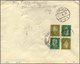 KATAPULTPOST 131c BRIEF, 25.7.1933, Europa - Southampton, Deutsche Seepostaufgabe, Zusammendruck-Frankatur, Drucksache,  - Storia Postale