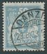 FREIE STADT DANZIG 139 O, 1923, 50 M. Mittelgrünlichblau, Zeitgerechte Entwertung, Pracht, Kurzbefund Gruber, Mi. 200.- - Altri & Non Classificati