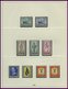 SAMMLUNGEN **, 1953-90, Ab Glocke Mitte Komplette Postfrische Sammlung In 2 Lindner Falzlosalben, Text Komplett, Prachte - Sammlungen