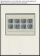 SAMMLUNGEN **, Komplette Postfrische Sammlung Bundesrepublik Von 1960-70 Im Lindner Falzlosalbum (Text Ab 1949), Prachte - Oblitérés
