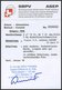SCHWEIZ BUNDESPOST 7II BrfStk, 1850, 5 Rp. Schwarz/zinnoberrot Auf Blau, Ohne Kreuzeinfassung, Auf Großem Briefstück Mit - 1843-1852 Federal & Cantonal Stamps