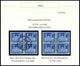 SCHWEIZ BUNDESPOST 696-713x VB O, 1960, Postgeschichtliche Motive Und Baudenkmäler, Normales Papier, In Zentrisch Gestem - 1843-1852 Federal & Cantonal Stamps