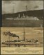 ALTE POSTKARTEN - SCHIFFE KAISERL. MARINE BIS 1918 S.M.S. Hela, 2 Karten, Eine Gebraucht - Warships