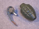 Delcampe - Grenade U.S. Mk2 "Pineapple" D'exercice, époque Vietnam. - Other & Unclassified