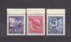 Bohemia & Moravia Böhmen Und Mähren 1943 MH * Mi 128-130 Sc 85-87 Richard Wagner. German Occupation. - Unused Stamps