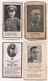 GERMANY WW2 WEHRMACHT - DEATH CARDS SOLDIERS RUSSIAN OSTEN FRONT 4 PIECES!!! - Documents Historiques